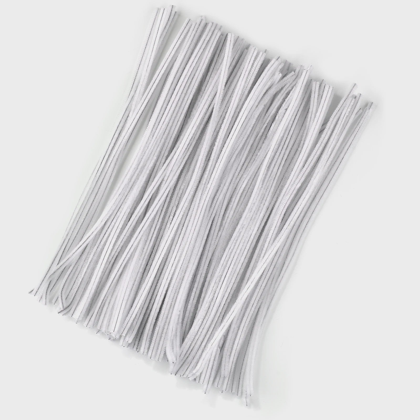100 Stuks Chenille Stelen - Flexibele Knutseldraad voor Creatieve DIY Projecten