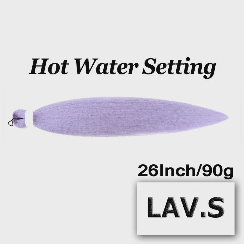 Pre-stretched Braiding Hair 26 Inch - Synthetische Haarverlengingen voor Crochet Braids in Kleuren