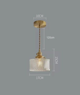 Moderne Glazen Hanglamp - Sfeervolle Verlichting voor Keuken, Eetkamer & Slaapkamer
