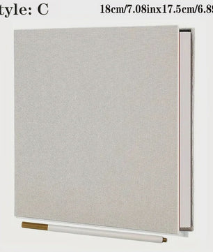 Linnen Fotoalbum Zelfklevend - DIY Scrapbook voor 2x3 tot 8x10 Inch Foto's