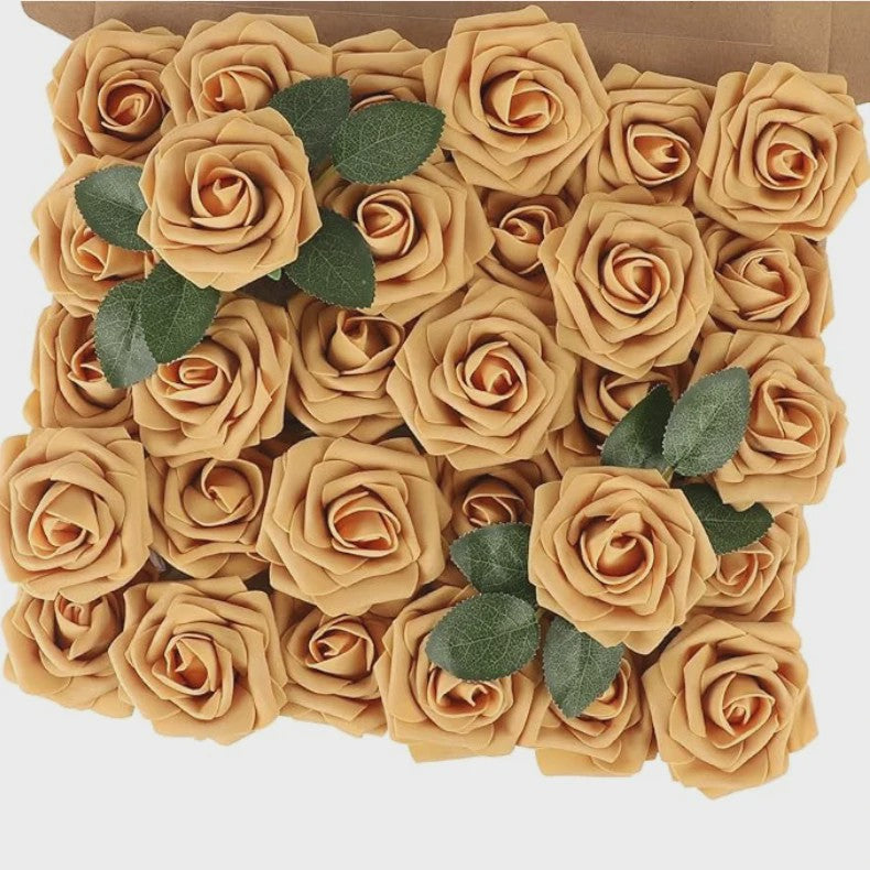 Kunst Rozen Foam - Set van 10 tot 100 Stuks - Decoratie Bruiloft, Feest & Cadeau