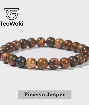 Natuurstenen Armbanden (4-10mm) - Amethist, Tijgeroog & meer - Unisex Reiki Healing