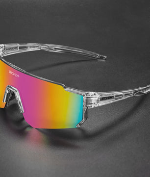 SCVCN Fietsbril Sport Zonnebril UV400 - Wielrennen, MTB, Outdoor