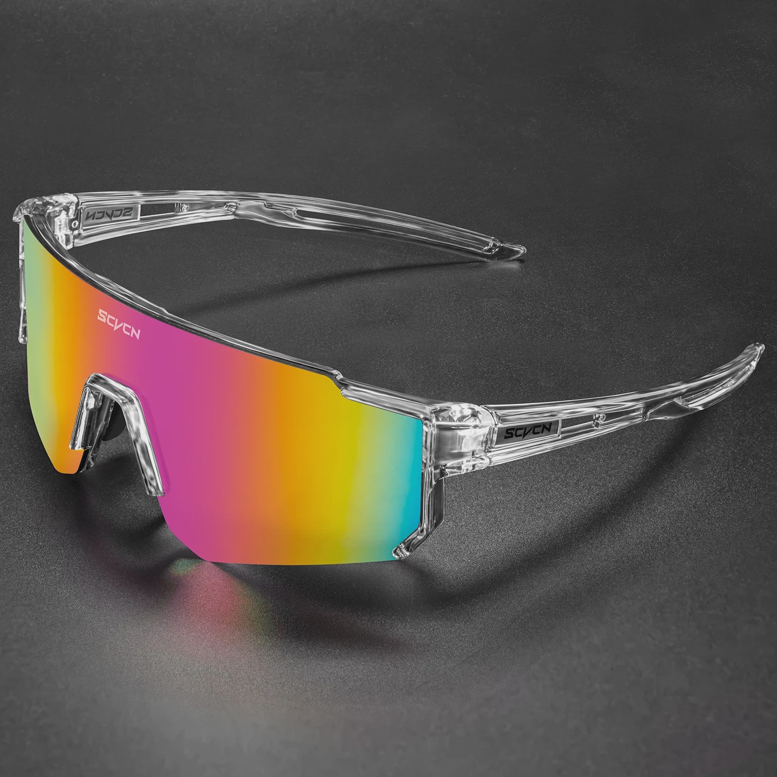 SCVCN Fietsbril Sport Zonnebril UV400 - Wielrennen, MTB, Outdoor