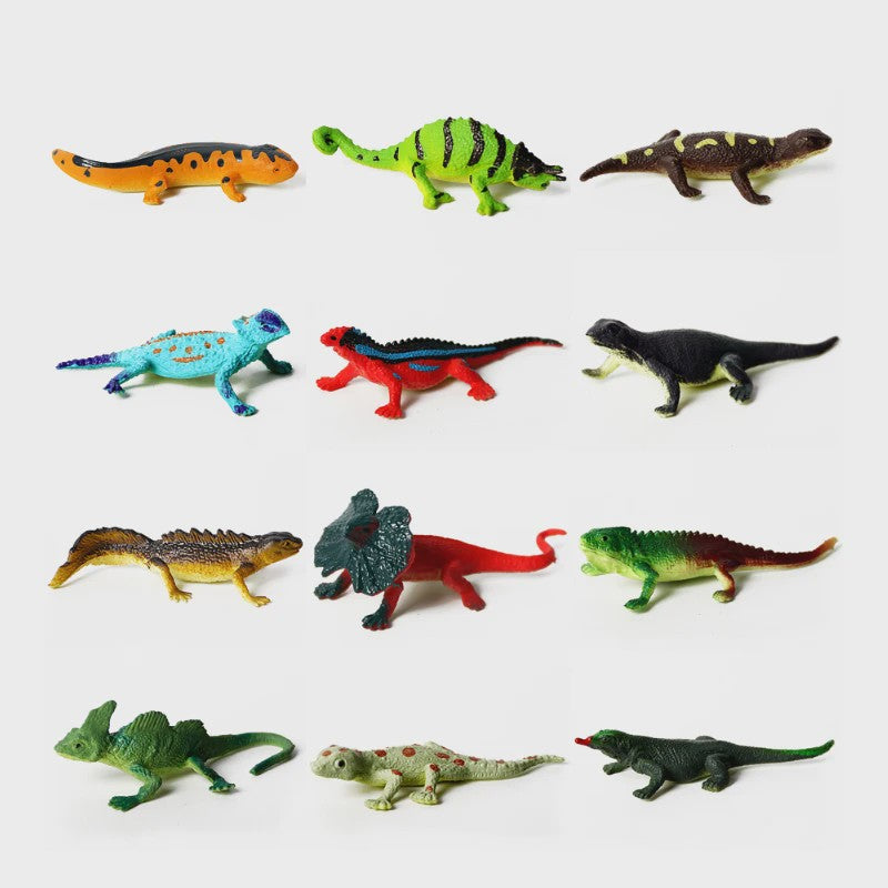 Plastic Dieren Speelgoed Collectie: Zee, Land & Insecten Miniatuur Set voor Kinderen
