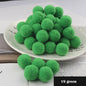 Mix van Zachte Pompoms (8-30mm) voor Knutselen, Decoratie & Speelgoed