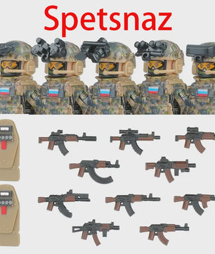 Bouwstenen Militaire Special Forces Commando Figuren met Wapens