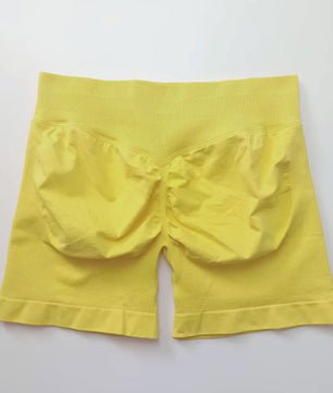 NCLAGEN Seamless Gym Shorts Dames - 4.5 Inch Biker Shorts voor Fitness & Yoga
