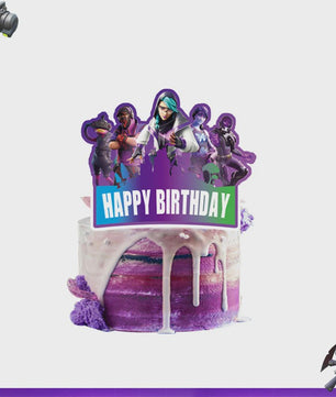 Feestdecoratie Fortnite & Llama Thema - Verjaardag, Babyborrel & Kinderfeest