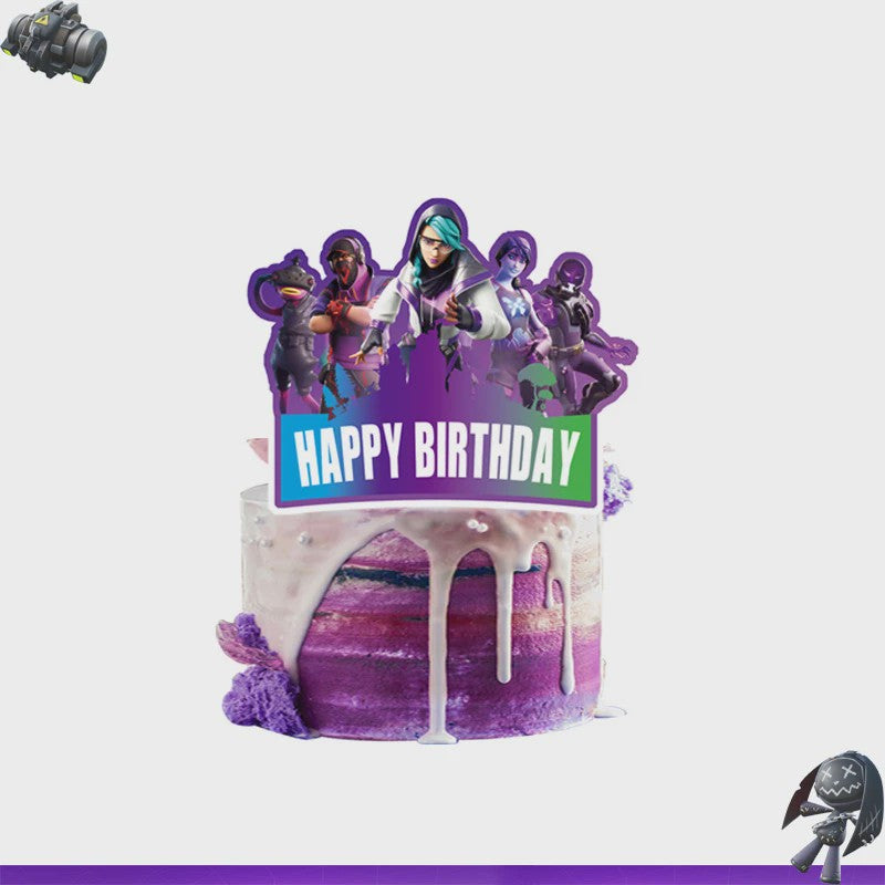 Feestdecoratie Fortnite & Llama Thema - Verjaardag, Babyborrel & Kinderfeest