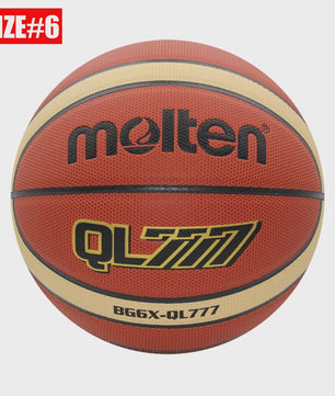 Molten BG3100 Basketbal: Officiële Maat 7, 6, 5 | PU Leer | Indoor & Outdoor Gebruik