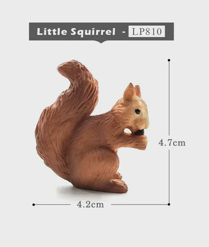 Miniatuur Dieren Beeldjes - Bosdieren, Vogels & Meer voor Tuin & Huisdecoratie