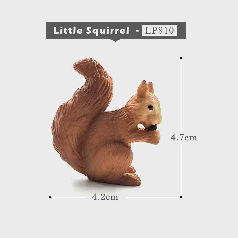 Miniatuur Dieren Beeldjes - Bosdieren, Vogels & Meer voor Tuin & Huisdecoratie