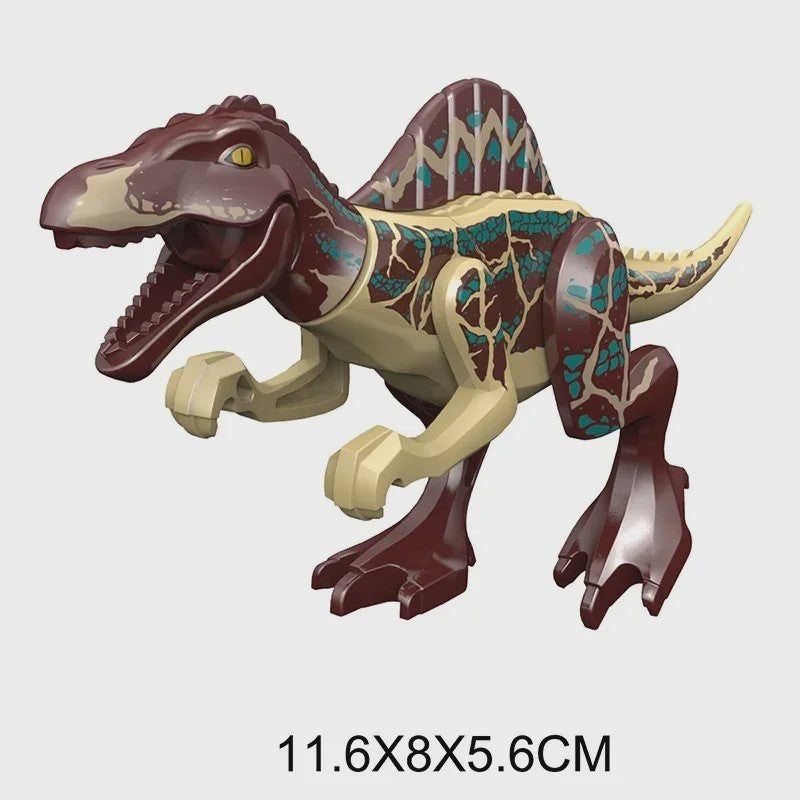 Grote Dinosaurus Bouwstenen Set - T-Rex, Velociraptor & Meer - Speelgoed voor Kinderen