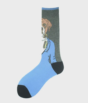 Unisex Happy Socks met Vrolijke Ontwerpen: Dinosaurus, Alien, Haai & Meer