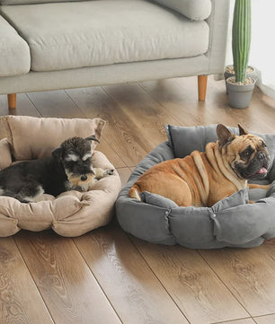 Multifunctionele Honden- en Kattenmand 3-in-1 | Zacht & Warm Slaapkussen