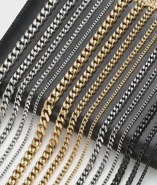 Klassieke Cuban Chain Ketting Heren Dames - Roestvrij Staal (3-11mm)