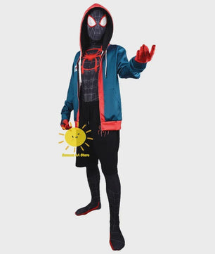 Miles Morales Spider-Man Cosplay Kostuum - Compleet Pak voor Heren & Dames