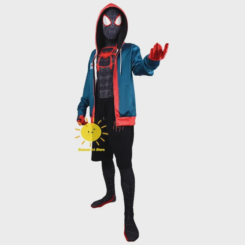 Miles Morales Spider-Man Cosplay Kostuum - Compleet Pak voor Heren & Dames