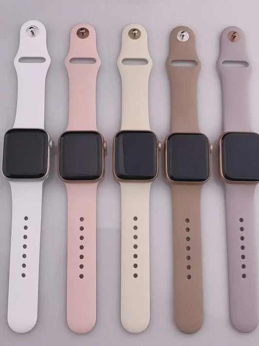 Sport Siliconen Bandje voor Apple Watch 38-49mm - Serie 1 t/m 11, SE, Ultra