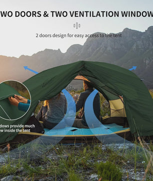 Naturehike Star-River 2-persoons 4-seizoenen ultralichte waterdichte tent
