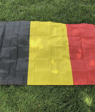 Belgische Vlag 90x150cm Polyester - Nationale Vlag voor Buiten & Binnen