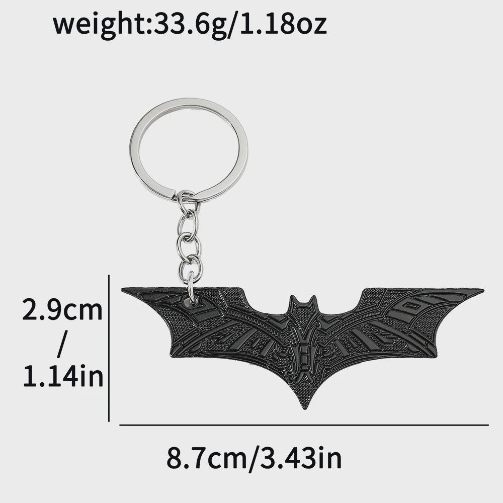 Batman Logo Sleutelhanger & Auto Hanger - Uniek Cadeau voor Fans
