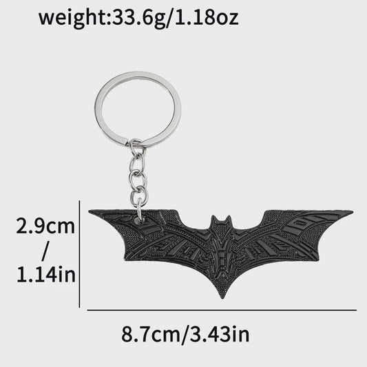 Batman Logo Sleutelhanger & Auto Hanger - Uniek Cadeau voor Fans