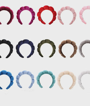 Luxe Velours Make-up Hoofdband - Comfortabel voor Gezichtswas & Huidverzorging