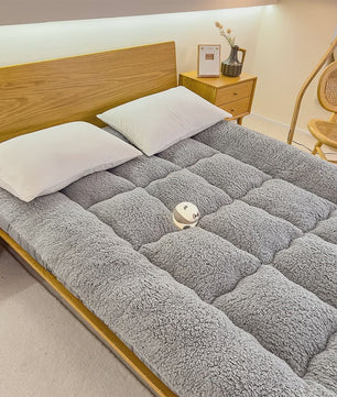 Luxe Lamsvel Matras Topper - Extra Zacht & Warm - Geschikt voor Slaapzaal & Thuis