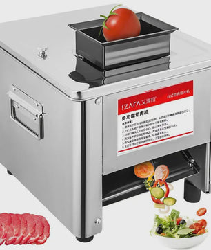Professionele RVS Vlees Snijmachine 850W - Snel en Efficiënt Vlees, Vis en Groenten Snijden