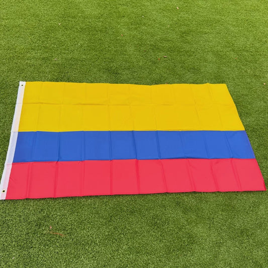 Colombiaanse Vlag 150x90cm - Duurzaam Polyester, Dubbel Gestikt voor Binnen en Buiten