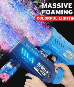 Automatische Bellenblaas Machine met Kleurrijke LED Verlichting - Kinderspeelgoed