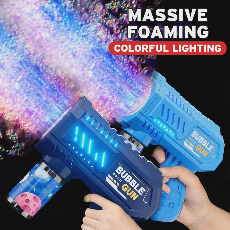 Automatische Bellenblaas Machine met Kleurrijke LED Verlichting - Kinderspeelgoed