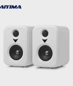 AIYIMA S400 Actieve Boekenplank Luidsprekers - Hifi Studio Monitors met Bluetooth & USB DAC