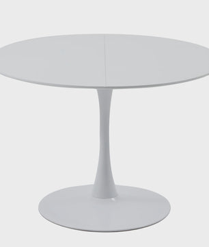 Nordic Ronde Eetkamertafel met 6 Stoelen - Stijlvol en Comfortabel