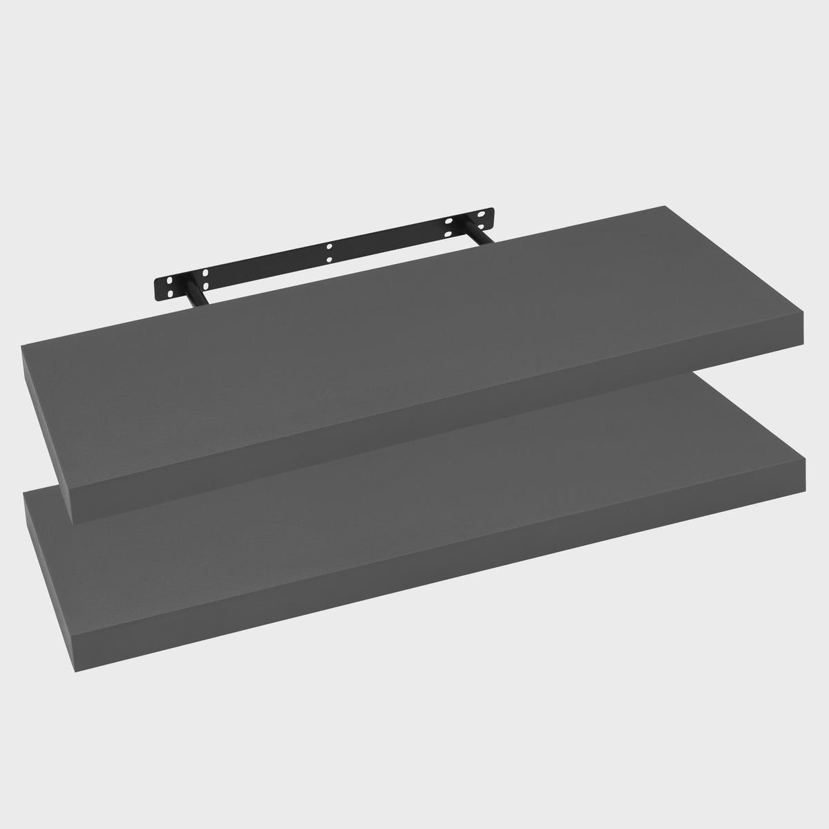 WOLTU Wandrek Houten Drijvende Planken - Stijlvolle Opbergoplossingen voor CD's, Boeken en Decoratie