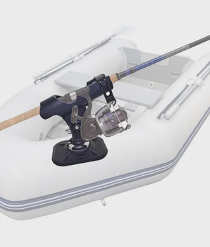 PVC Vishengelhouder voor Opblaasbare Boot, Kajak en Rubberboot - Verstelbaar & Stevig