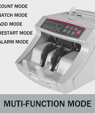 Professionele Geldtelmachine met Valsgelddetectie (UV & MG) - 1000 Biljetten/Min