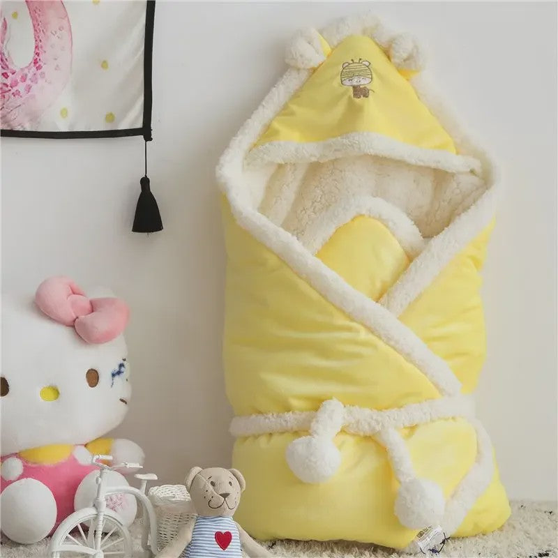 Baby Deken & Cape - Dikke Lamswol Voering voor Herfst/Winter