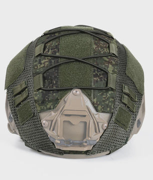 Tactische Helm Cover met Elastisch Koord voor Fast Helm - Airsoft & Paintball Camouflage