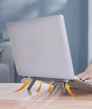 Verstelbare Draagbare Laptopstandaard - Opvouwbaar & Ergonomisch