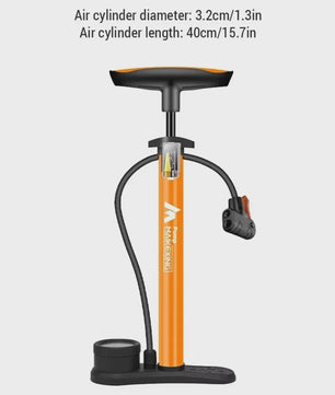 Fietspomp met Manometer - Multifunctioneel 160PSI - 3-in-1 Nozzle