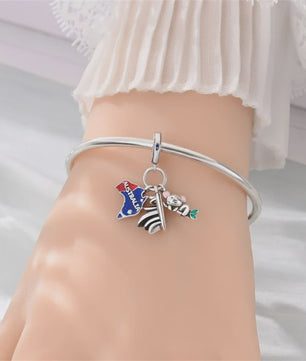 925 Sterling Zilveren Bedel Sydney Landmark & Koala - Perfect voor Pandora Armbanden