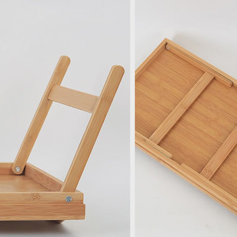 Klaptafel 50cm - Multifunctionele Bedtafel, Laptoptafel & Balkontafel