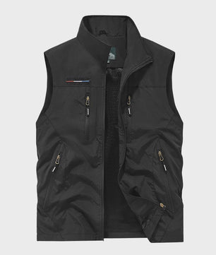 Outdoor Fotografie Vest Heren - Multi-Pocket Werk Gilet voor Fotografen