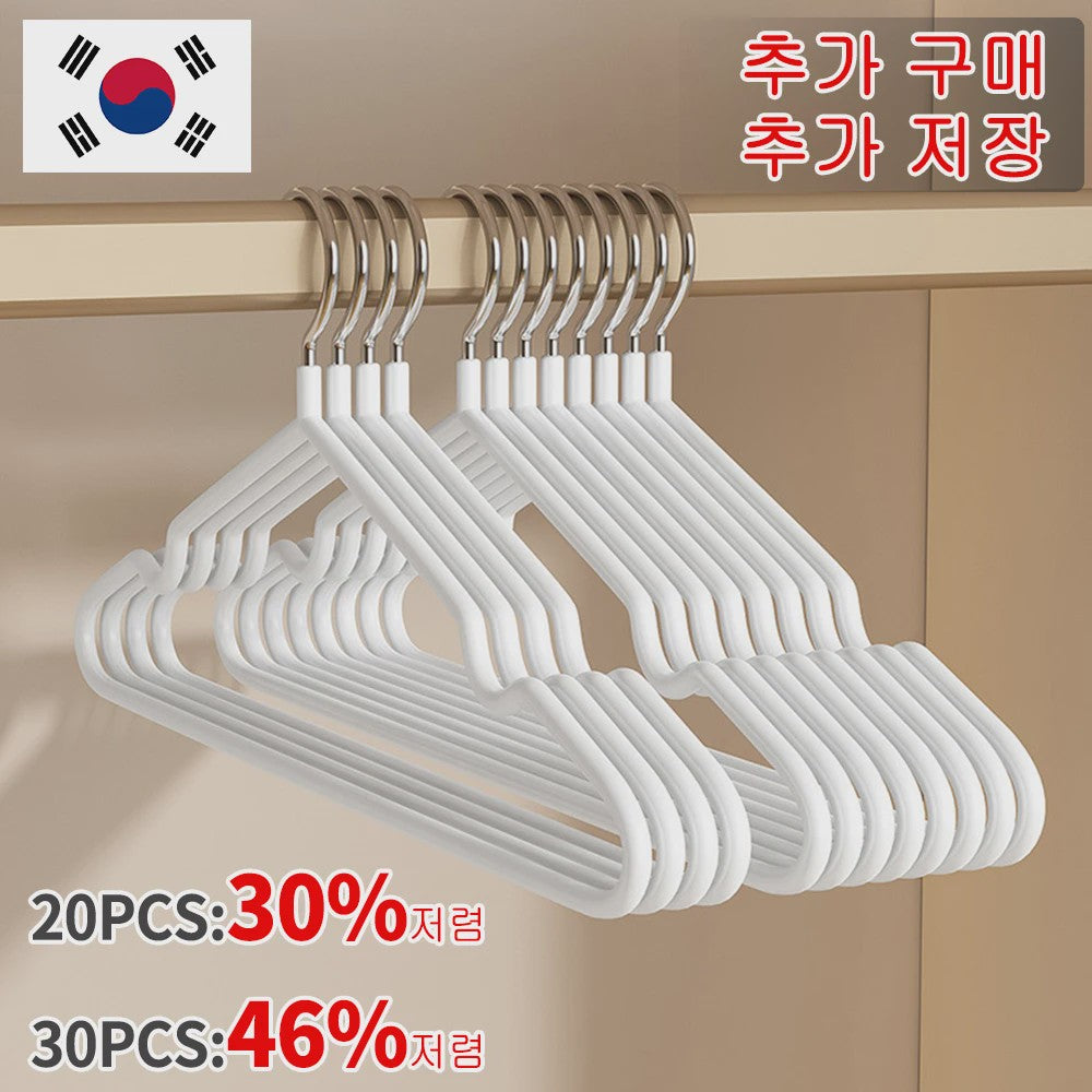 Set van 25 Metalen Kledinghangers - Antislip & Krasvrij voor Garderobe & Slaapkamer