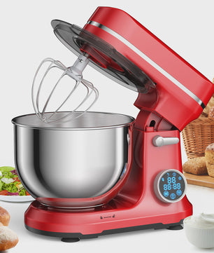 BioloMix Keukenmachine 1200W met Digitale OLED Display, 11 Snelheden & 5L Kom