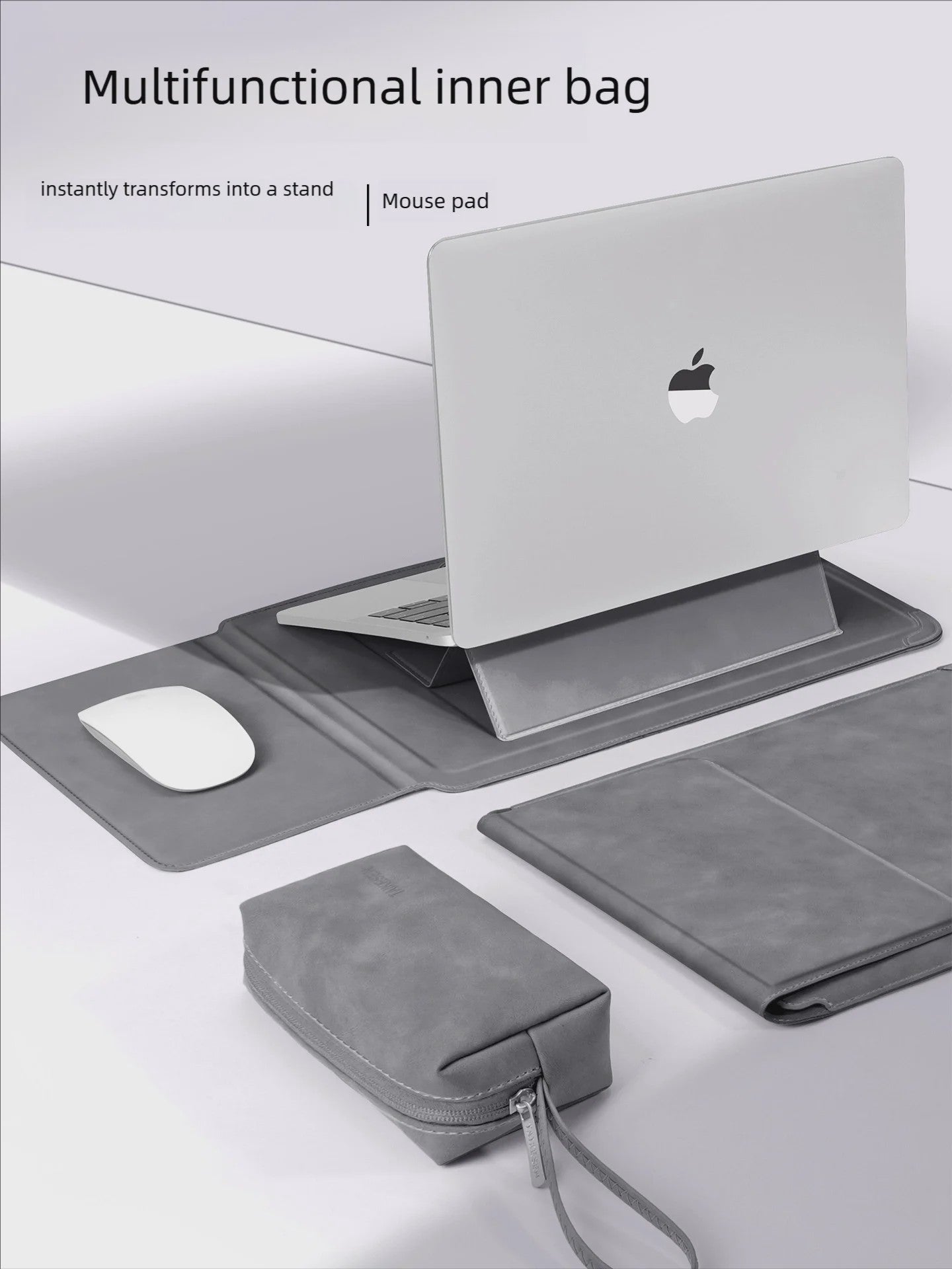 Multifunctionele Laptop Sleeve 13-16 inch met Standfunctie & Bescherming