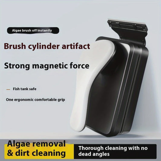 Sterke Magnetische Aquarium Glasreiniger met Antislip Handvat - Algenverwijderaar voor Vis Tanks en Glas